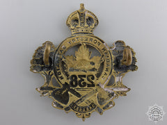 A 238Th Forestry Battalion Cap Badge