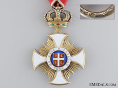 A Serbian Order Of Karageorge; 4Th Class By Scheid