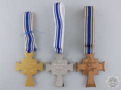 Three Second War German Mother's Crosses