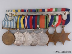 A Canadian Second & Korean War Medal Bar To L.m.welbanks