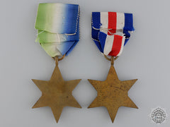 Two British Second War Campaign Stars