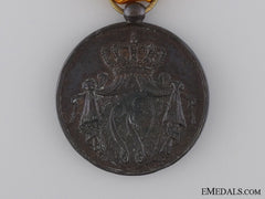 A Dutch Naval Nco's Long Service And Good Conduct Medal