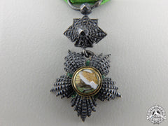 A Miniature Iranian Order Of The Lion And The Sun; Officer