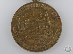 Russia, Soviet Union. A Defence Of Moscow Medal; Variation 1
