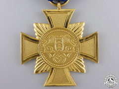 A Mint Danzig Police Long Service Decoration; 1St Class
