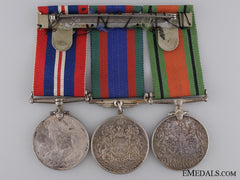 A Canadian Second War Medal Group Of Three