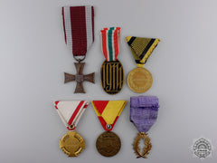 Six European Medals And Awards