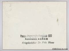 A Period Photograph; Panzer Propaganda
