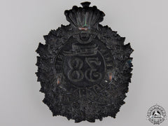 A Victorian 38Th Dufferin Rifles Helmet Plate