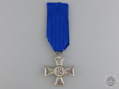 An Army Long Service Award For 18 Years