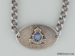 Wwii Royal Canadian Air Force (Rcaf) Id Tag