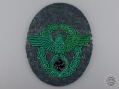 A Second War German Police Sleeve Badge