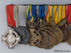 A Second War Romanian Air Force Medal Bar