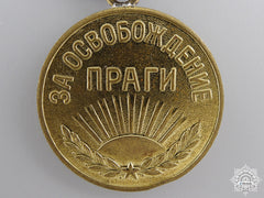 A Soviet Medal For The Liberation Of Prague
