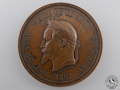 An 1867 Napoleon Iii Visit To Lille Medal