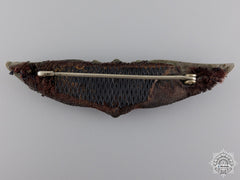 A First War United States Air Service Pilot Wings; Dallas Type By Bb&B