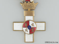 A Spanish Order Of Military Merit; Breast Badge