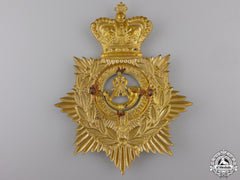 A Victorian Oxfordshire Light Infantry Helmet Plate