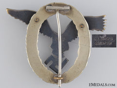 An Early Luftwaffe Pilots Badge By Juncker