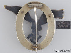 An Early Luftwaffe Pilots Badge By Juncker