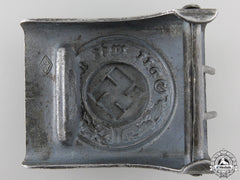 A Police Belt Buckle; Marked