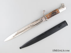 Landesschützen Bataillon 605 Dedicated Long Bayonet