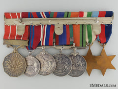 Canada. A Medal Bar To Major L.c. Robson; Royal Winnipeg Rifles