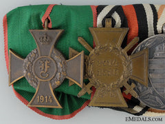 Imperial Medal Bar With Four Awards