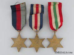 Three Wwi Campaign Stars