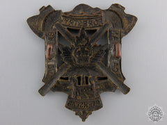 A First War 224Th "Canadian Forestry Battalion" Cap Badge