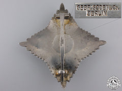 A German Red Cross; Grand Cross Star (1937-39) By Godet