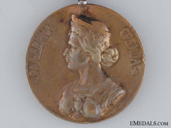 A 1912 Serbian Medal For Bravery; Gold Grade
