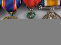 A First War American Miniature Group Of Seven Awards