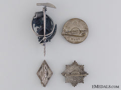 Four Second War Period German Badges