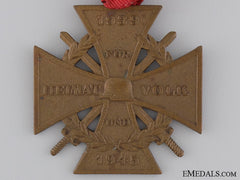 A 1939-1945 Veteran Stahlhelm Iron Cross With Swords For Combat