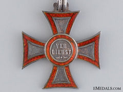 A Very Scarce Austrian Military Merit Cross; Type I
