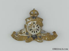 A Wwi Royal New Zealand Artillery Cap Badge