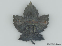 Wwi 62Nd Infantry Battalion Cap Badge