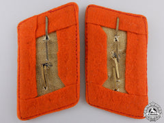 A Set Of German Third Reich Street-Car Operator Collar Tabs