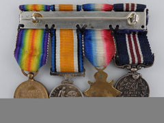 A First War Military Medal & Mons Star Miniature Group