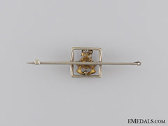 United Kingdom. A Fine Second Life Guards Pin In Gold With Diamonds