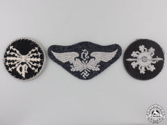 A Lot Of Three Luftwaffe Trade Badges