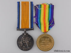 A First War Canadian Medal Pair To Major Strong C.a.m.c. Consgin: 17
