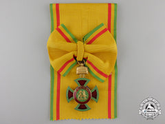 An Ethiopian Order Of Emperor Menelik Ii; Grand Cross