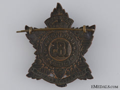 Wwi 185Th Infantry Battalion "Cape Breton Highlanders" Cap Badge