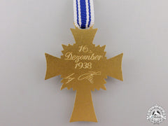 A German Mother's Cross; Gold Grade