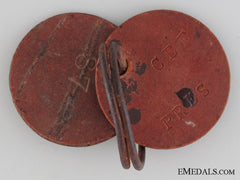 Wwi Id Tags To The 125Th Infantry Battalion