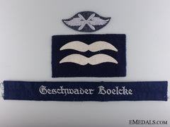 A Luftwaffe Bomber Pilot Group; Battle Of Britain Kia