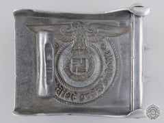 An Ss Em/Nco's Buckle By Rzm 36/40 Ss