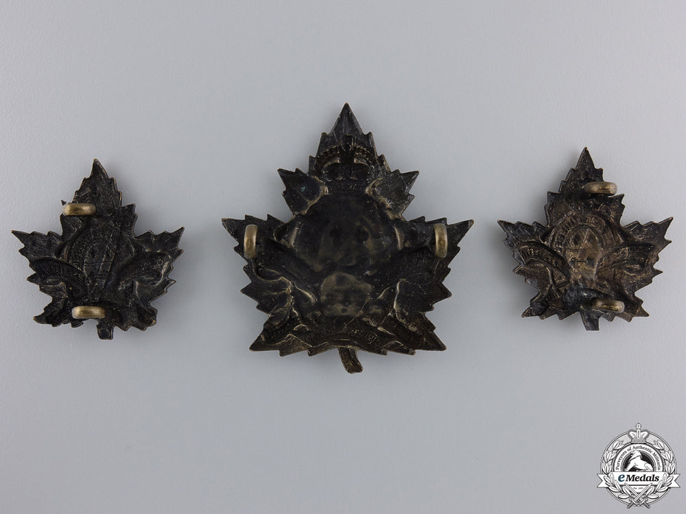 a_first_war1_st_depot_battalion;2_nd_quebec_regiment_insignia_set_img_02.jpg5512bd0036906